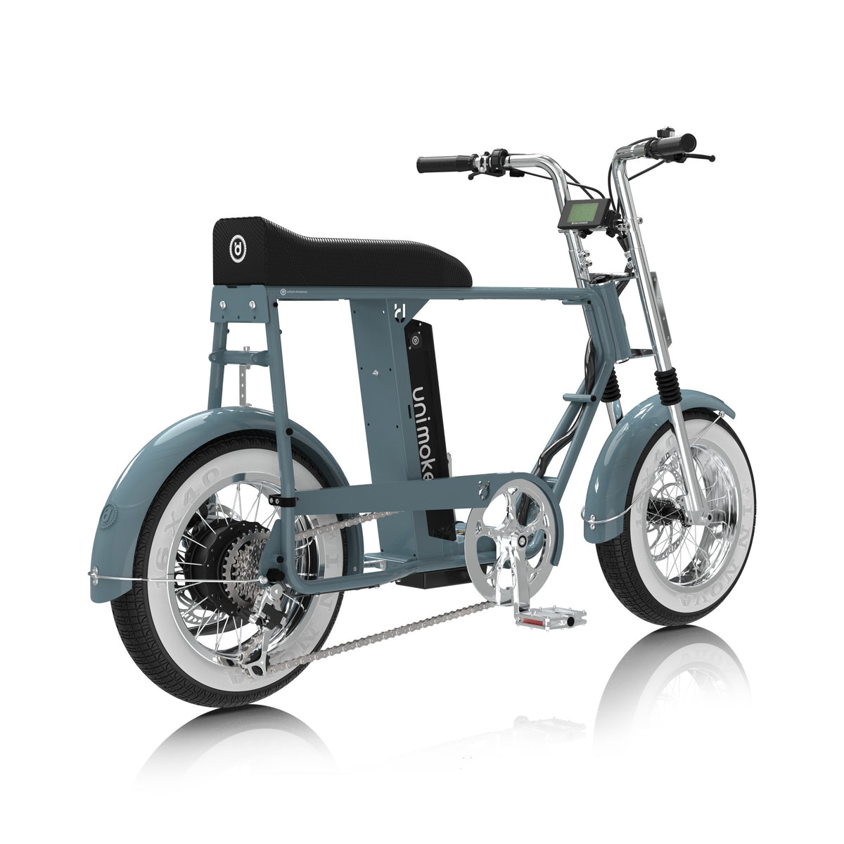 Unimoke minibike '70 Kreuzberg, rear three-quarter view