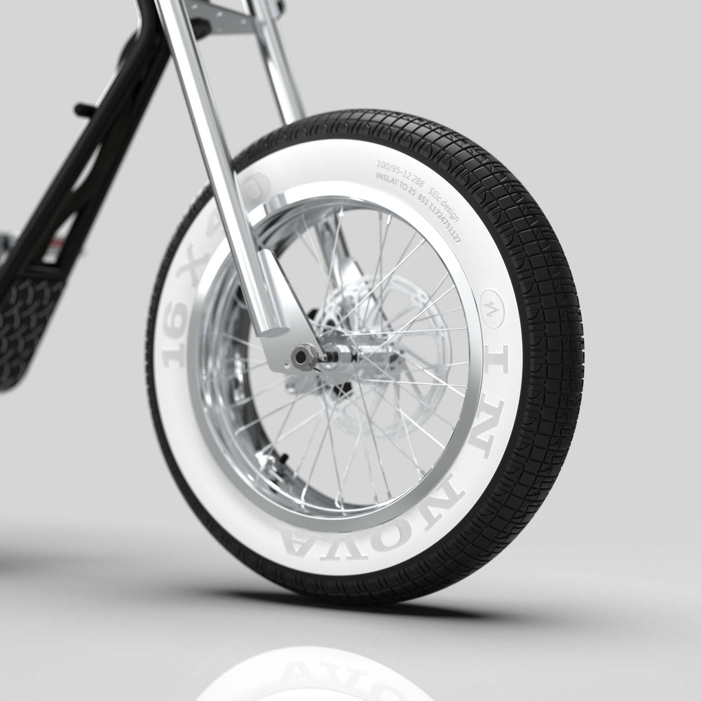 Unimoke miniswing Polished silver fork