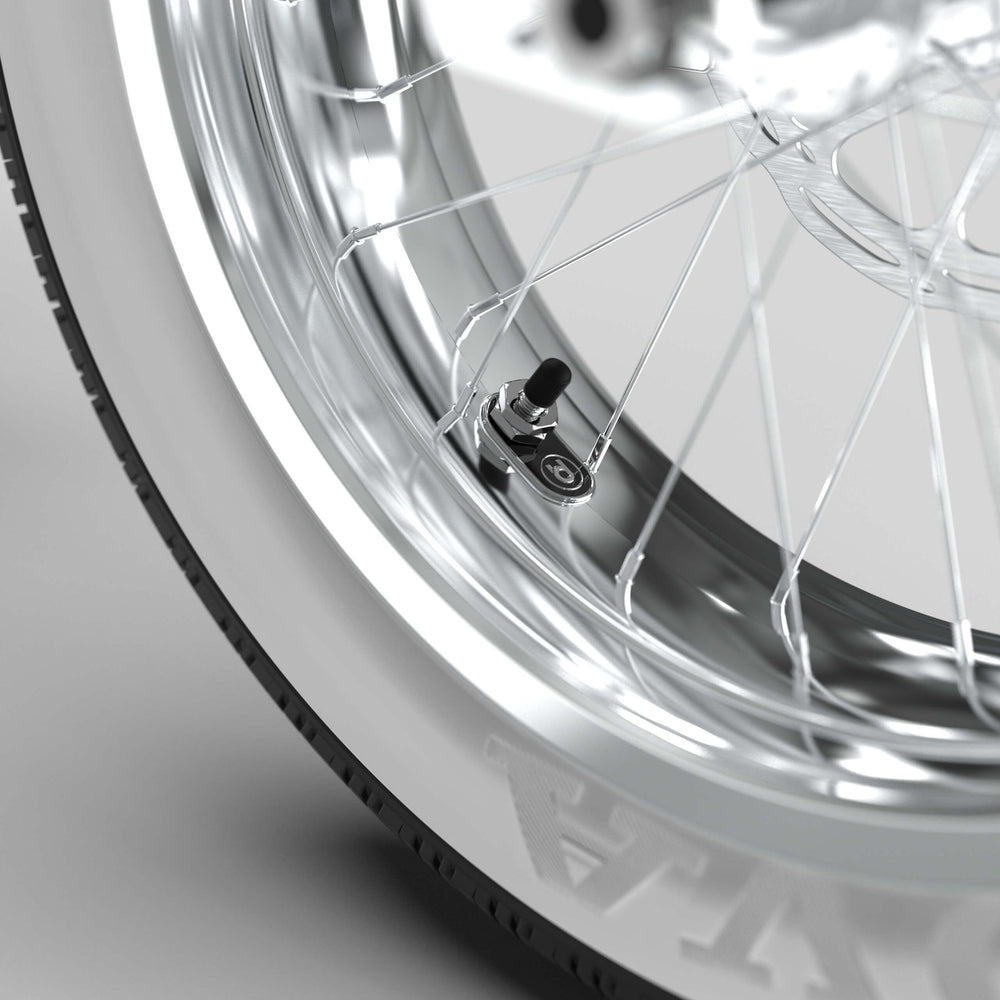 Unimoke miniswing White-wall tyres
