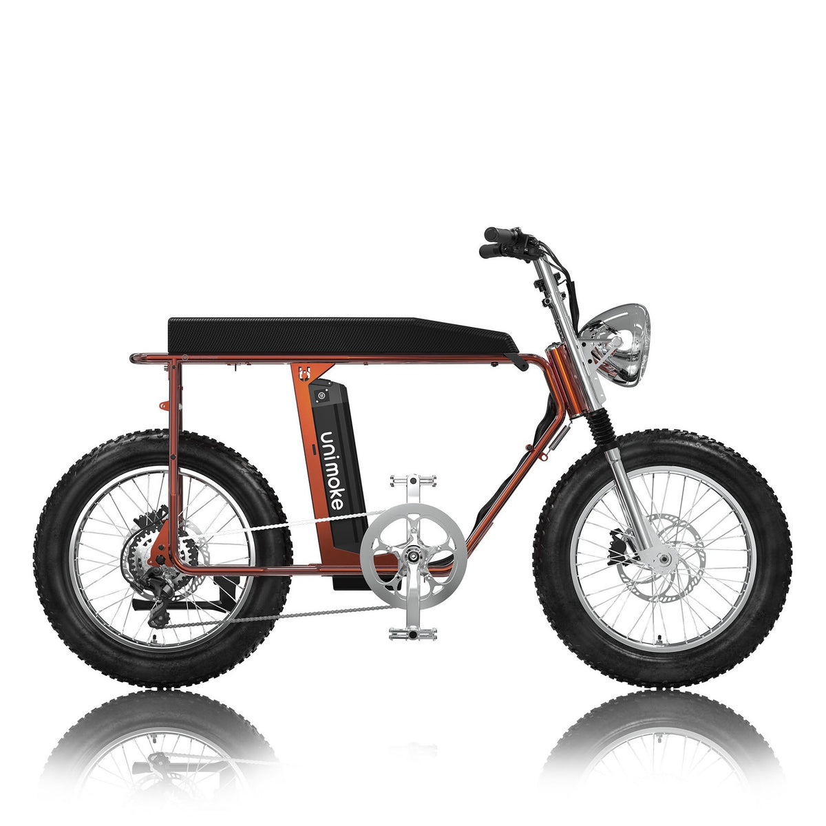 Unimoke MK Clear Coat Flame orange, side profile