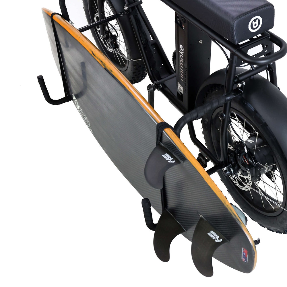 Unimoke MK with a side surfboard rack fitted