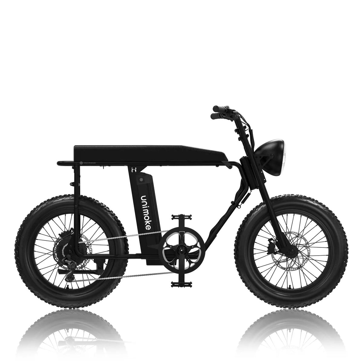 Unimoke MK Matte black, side profile