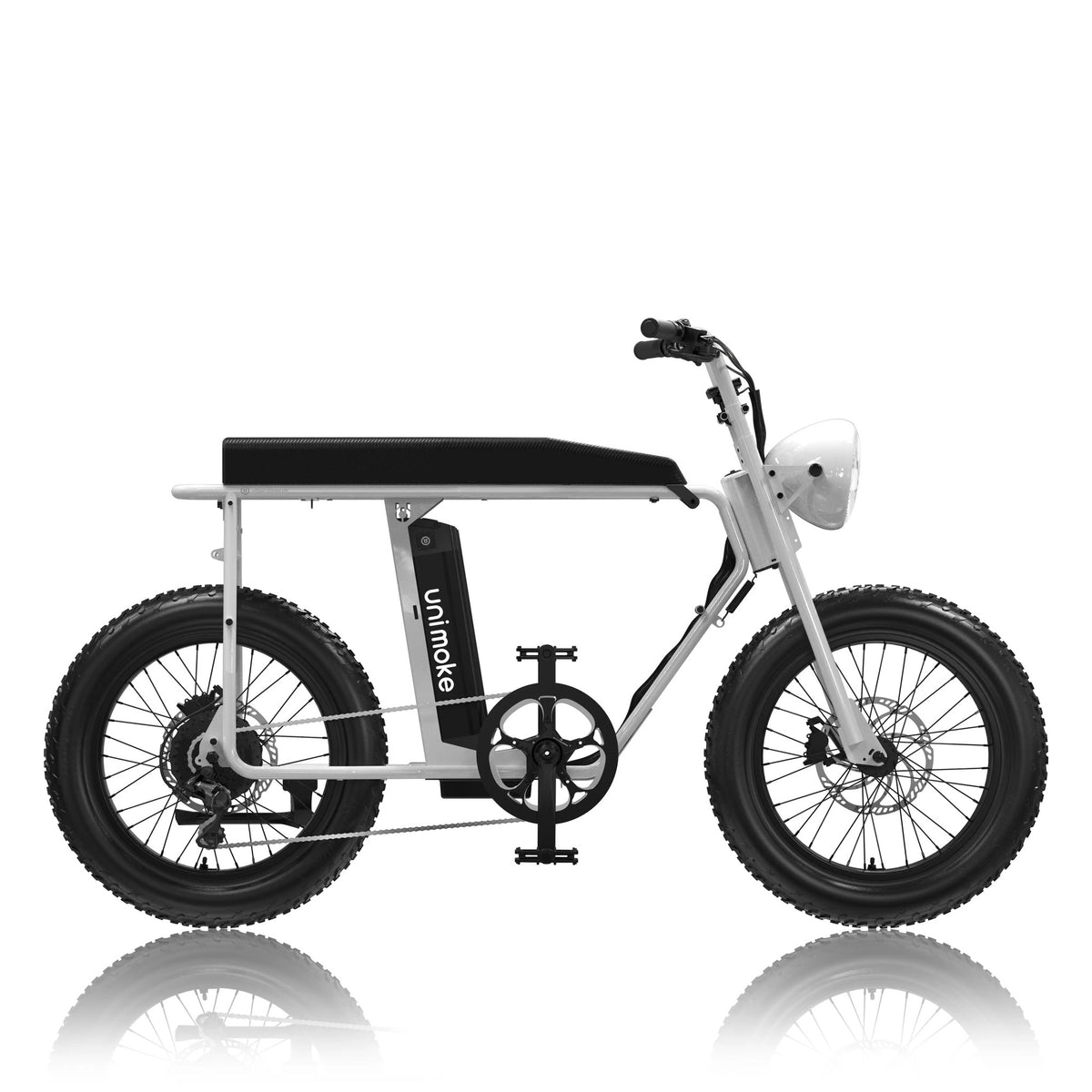Unimoke MK Pearl white, side profile