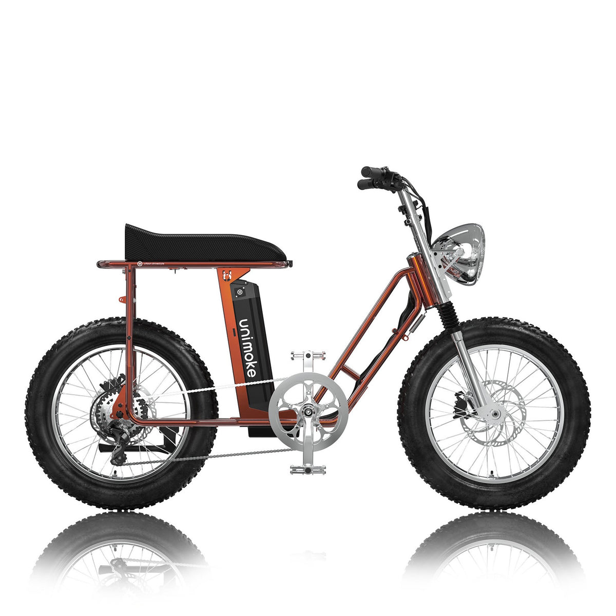 Unimoke SW Clear Coat Flame orange, side profile