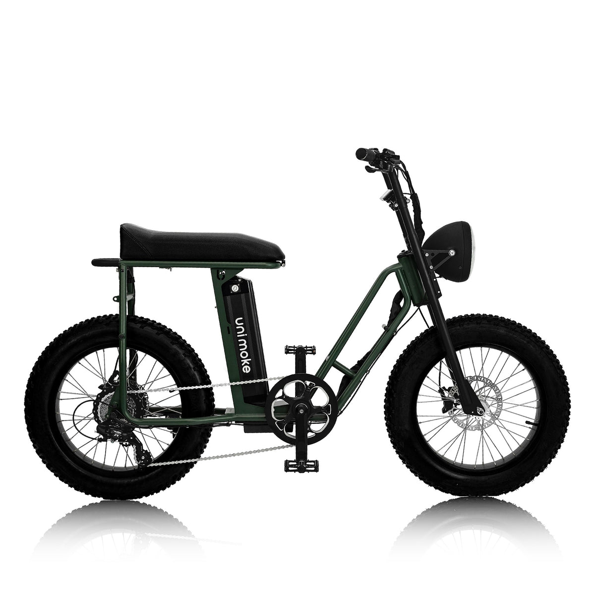 Unimoke SW Army green, side profile