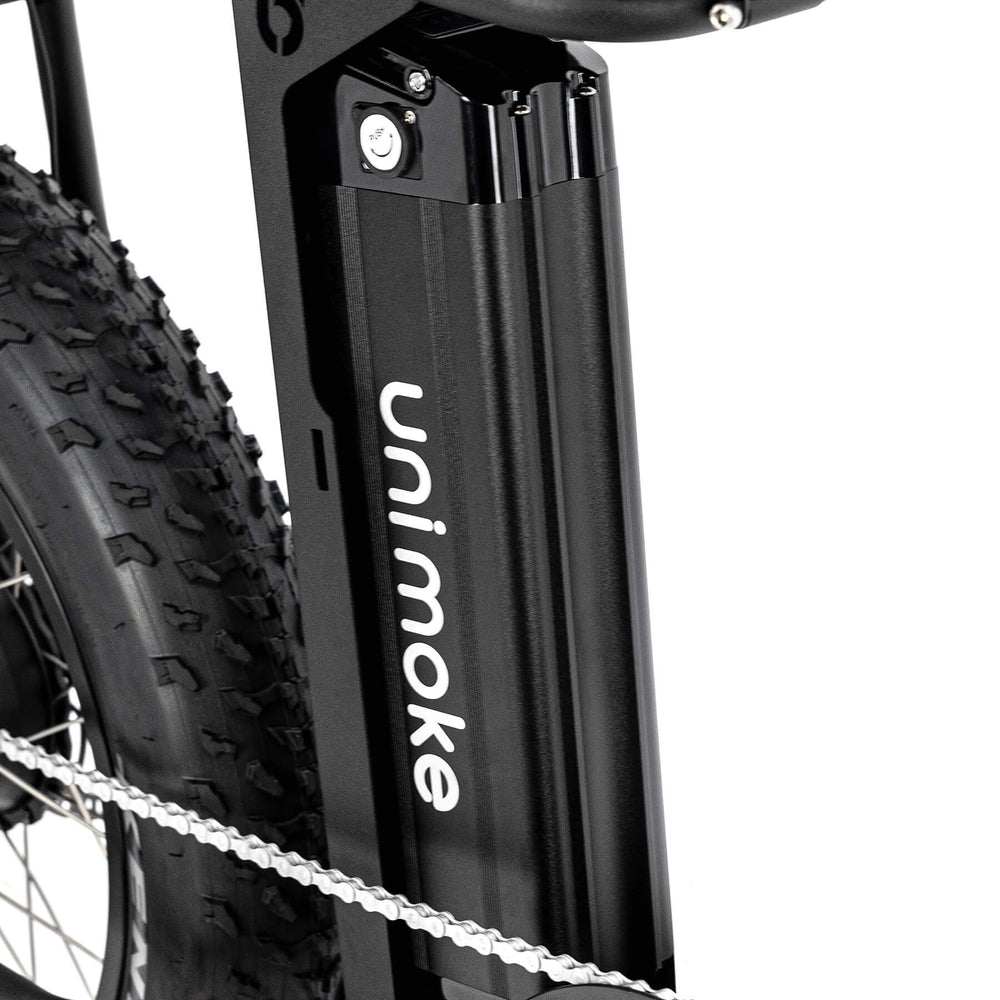 Unimoke SW Matte black, removable battery