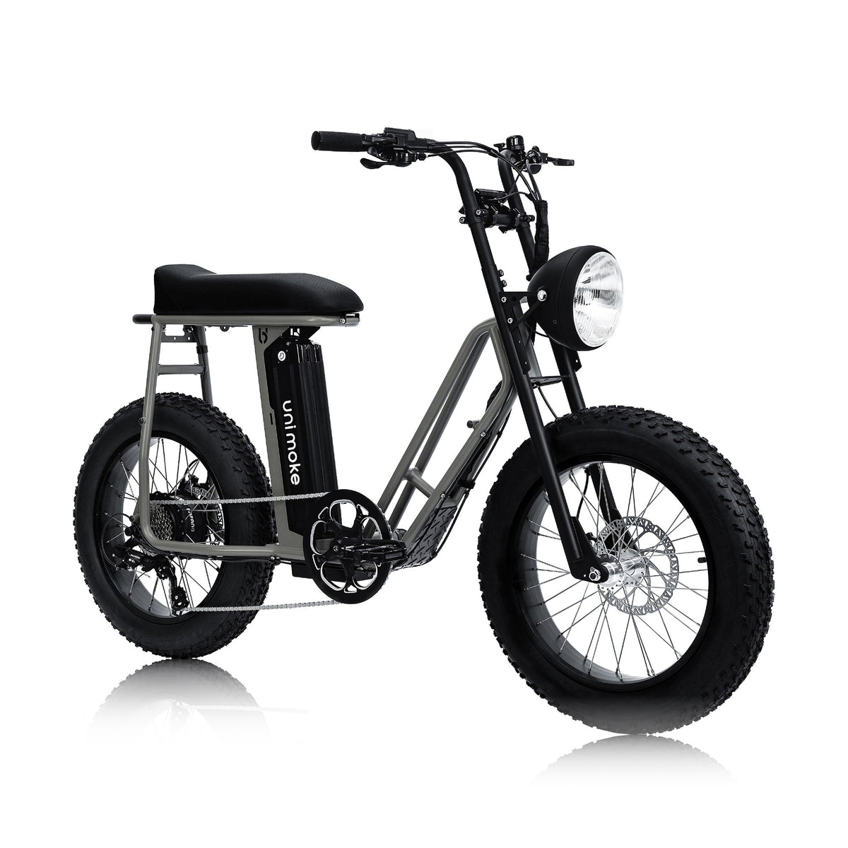Unimoke SW Graphite grey, front three-quarter view