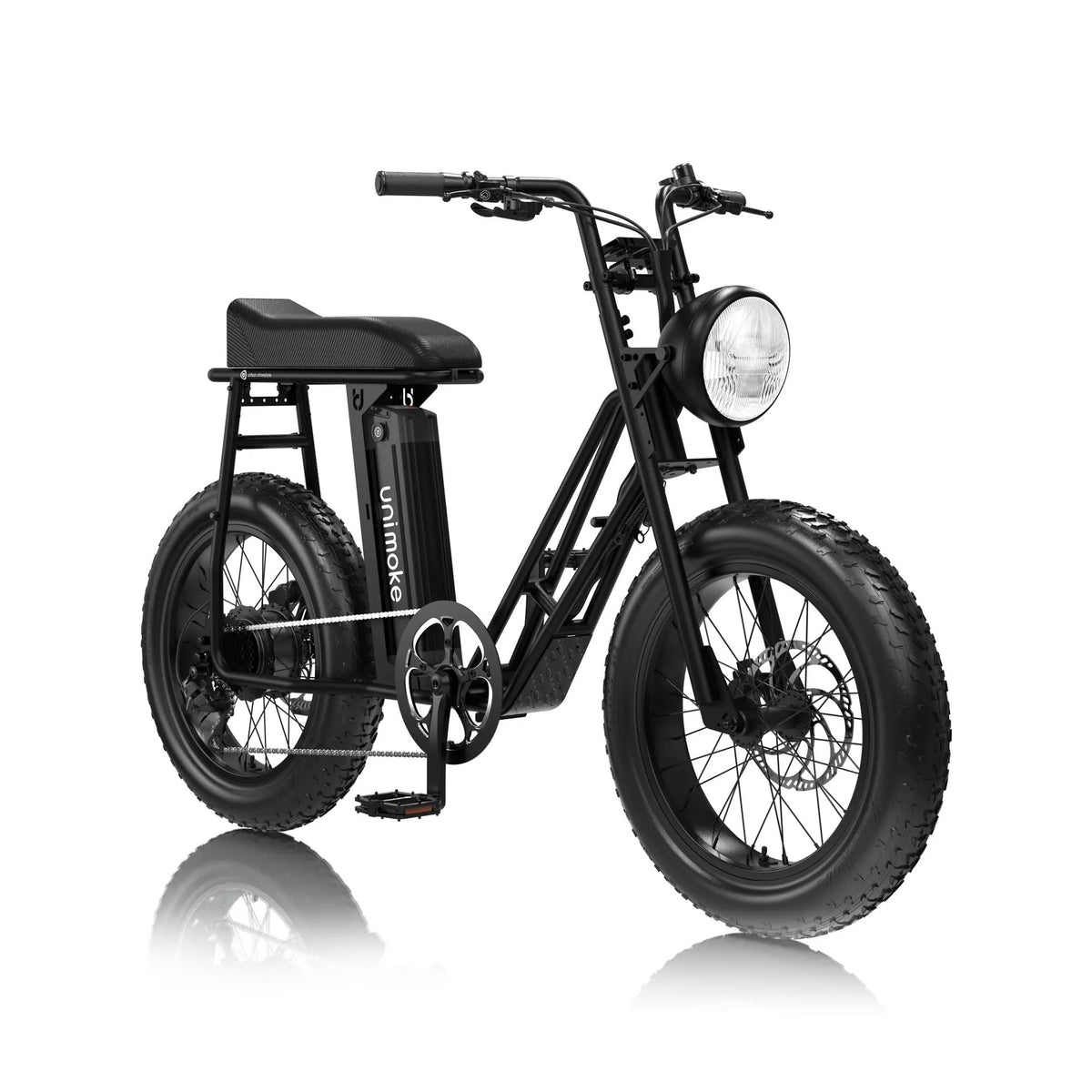 Unimoke SW Matte black, front three-quarter view