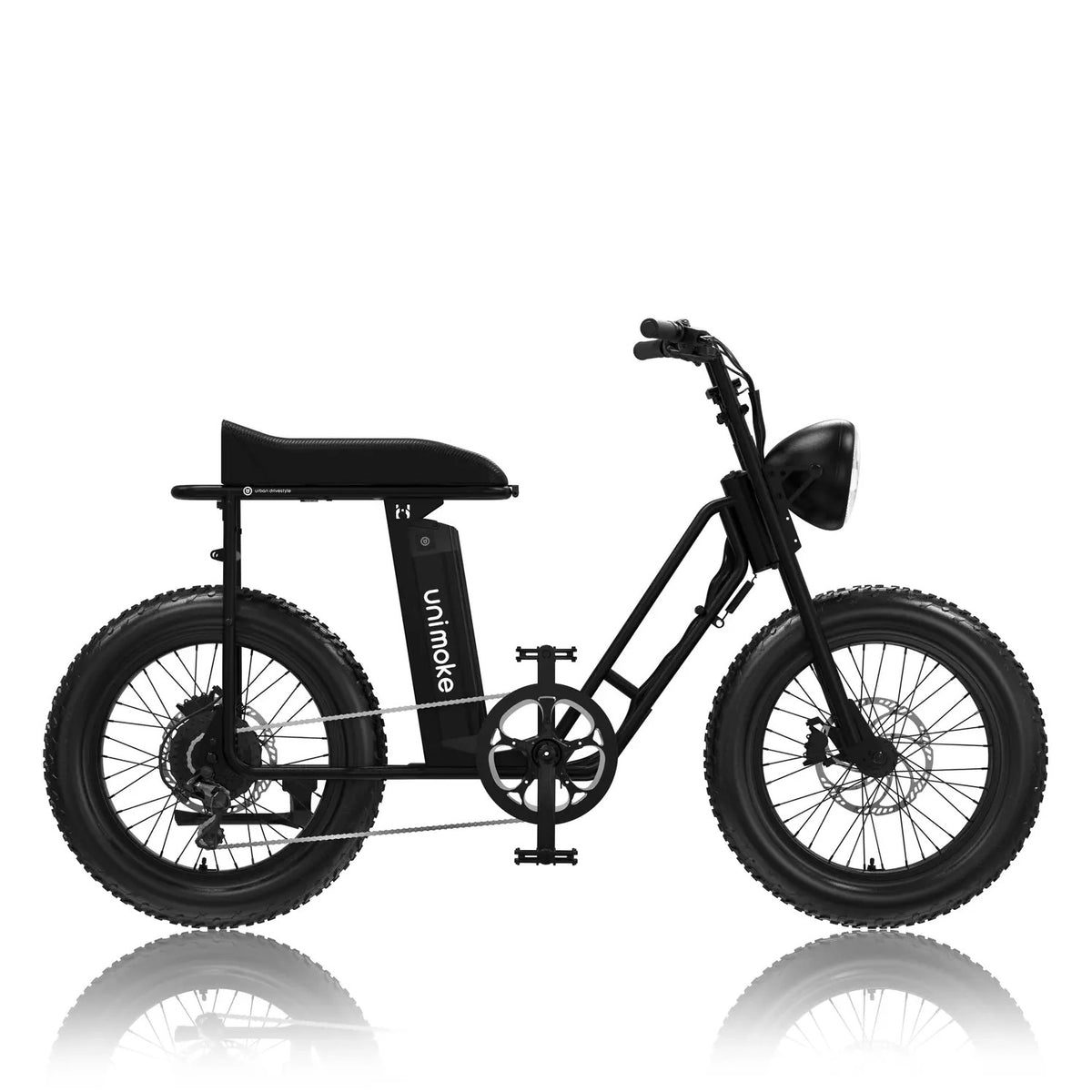 Unimoke SW Matte black, side profile